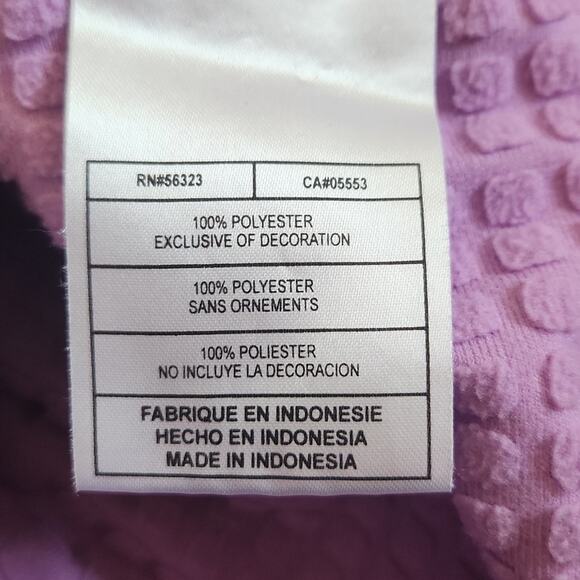 Nike Women's Sphere Thermal  Jacket Purple & Gray 1/4 Zip Thumbholes Moto Gorp - Picture 10 of 13